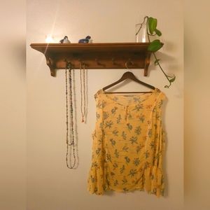 ModCloth - Flowers and Herbs Blouse - 3X